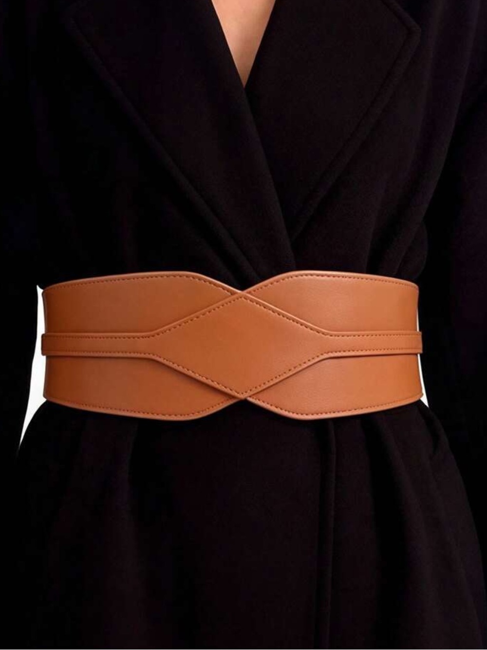 🤎 PLUS Faux Leather Stretch Belt 🤎 - Picture 6 of 6